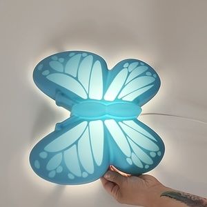 Vintage ikea butterfly wall lamp